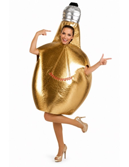 Déguisement Ampoule Taille L | Costumes pour Adultes Le Roi du Carnaval